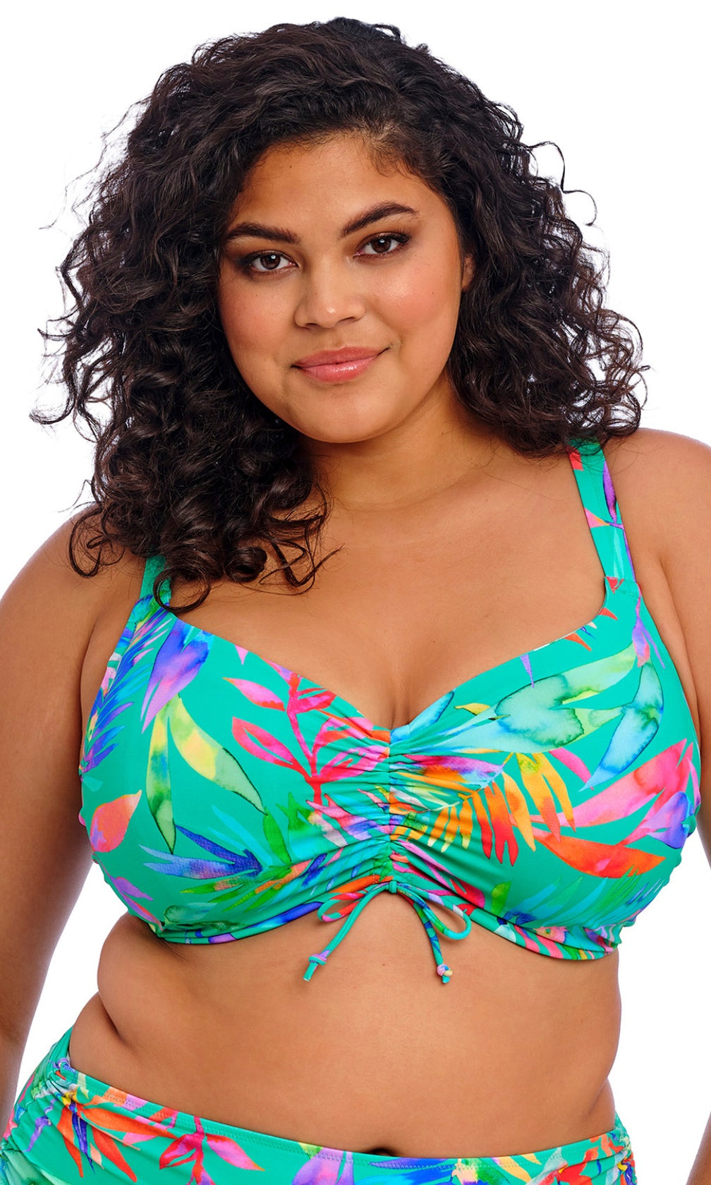 Toyama Tides Jade UW Bikini Top, Special Order E Cup to H Cup