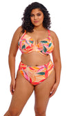 Sancho Beach Mango UW Plunge Bikini Top, Special Order E Cup to JJ Cup