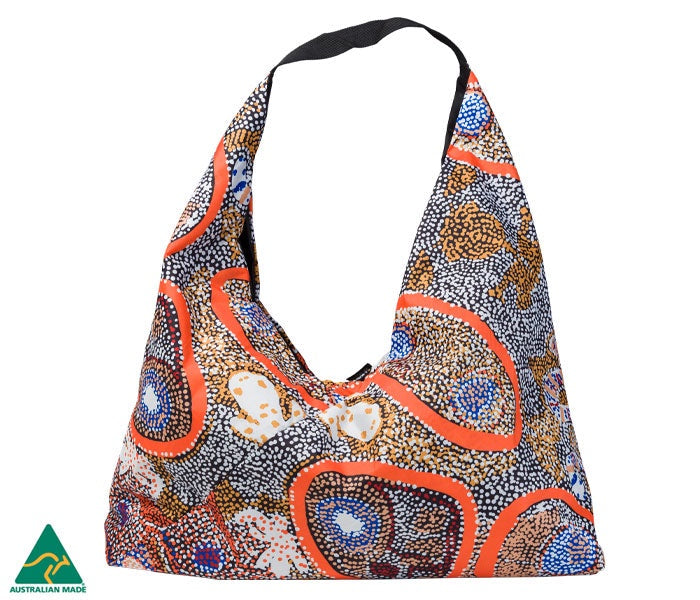 Aboriginal Art Origami Bag Elaine Lane.