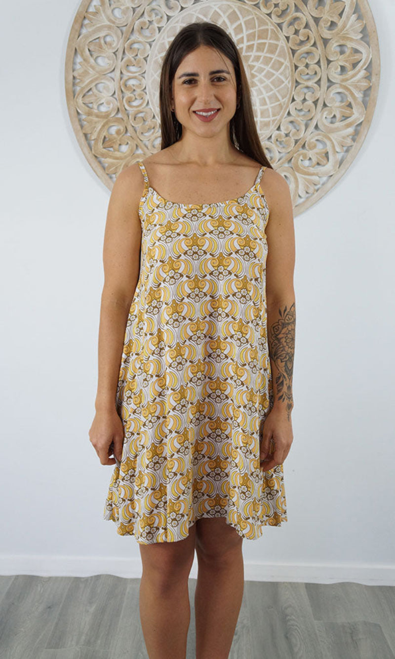 Rayon Dress Folly Groovy, More Colours