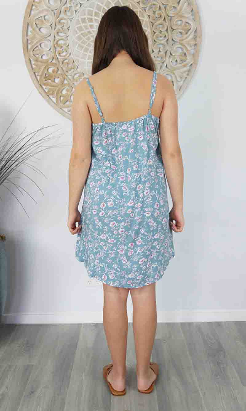 Rayon Dress Folly Springflower, More Colours