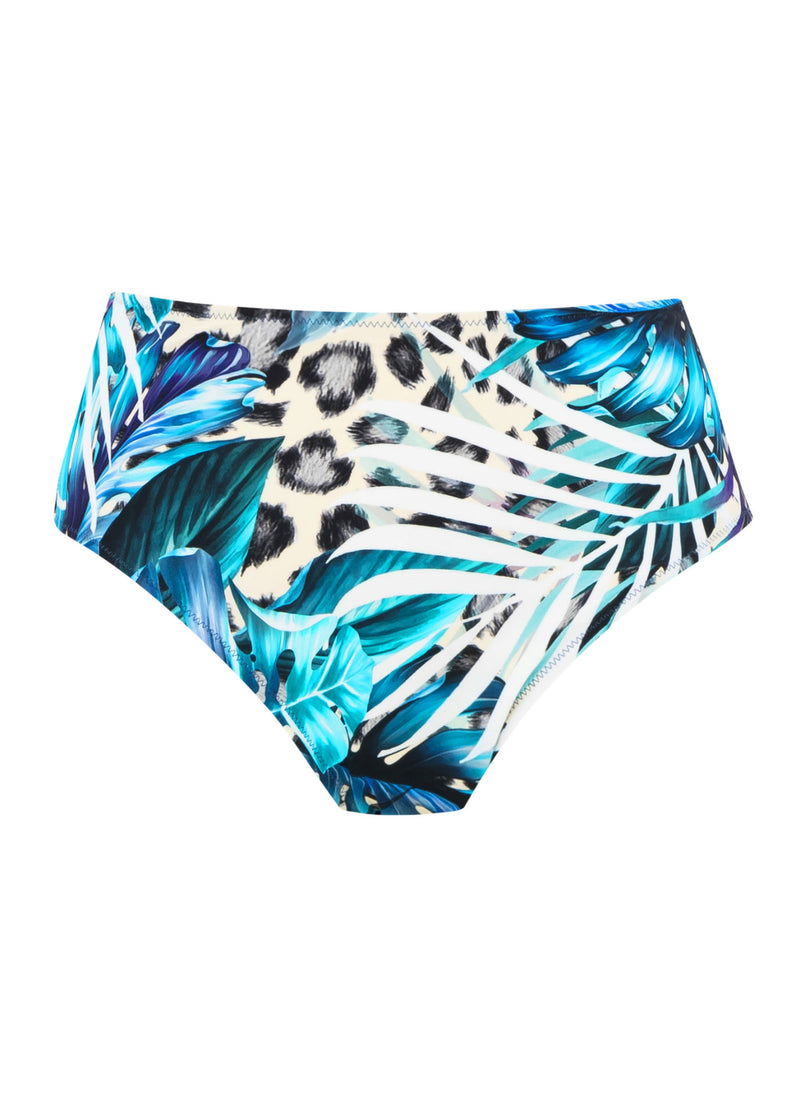 Kabini Oasis Aegean High Waist Bikini Brief, Special Order S - 2XL