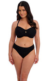 Beach Waves Black UW Bandeau Bikini Top, Special Order D Cup to G Cup