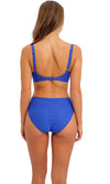 Beach Waves Ultramarine Mid Rise Bikini Brief, Special Order XS - 2XL