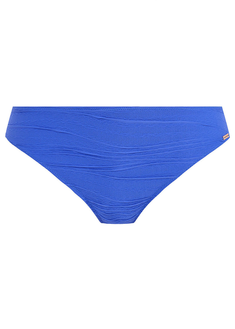 Beach Waves Ultramarine Mid Rise Bikini Brief, Special Order XS - 2XL