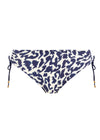 Hope Bay French Navy Mid Rise Bikini Brief, Special Order XS - 2XL