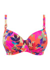 Playa Del Carmen Beach Party UW Gathered Full Cup Bikini Top, Special Order D Cup to J Cup
