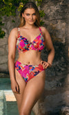 Playa Del Carmen Beach Party Mid Rise Bikini Brief, Special Order XS - 2XL