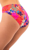 Playa Del Carmen Beach Party Mid Rise Bikini Brief, Special Order XS - 2XL