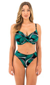 Saint Lucia Black UW Full Cup Bikini Top, Special Order D Cup to H Cup