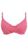 Koh Lipe Radiant Red UW Full Cup Bikini Top, Special Order D Cup to H Cup