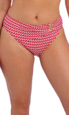 Koh Lipe Radiant Red Mid Rise Bikini Brief, Special Order XS - 2XL