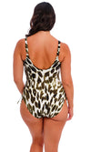 Cabo Verde Cactus UW Twist Front Swimsuit With Adjustable Leg, Special Order D Cup to H Cup