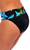 Talm Beach Black Fold Bikini Brief, Special Order S - 2XL