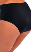 Talm Beach Black High Waist Bikini Brief, Special Order S - 2XL