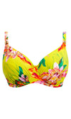 Cala Macarella Zest UW Gathered Full Cup Bikini Top, Special Order D Cup to J Cup