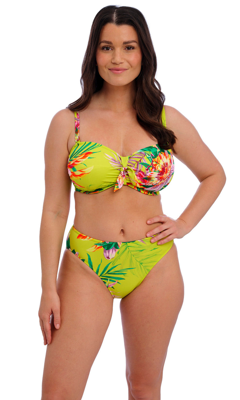 Cala Macarella Zest UW Bandeau Bikini Top, Special Order D Cup to G Cup