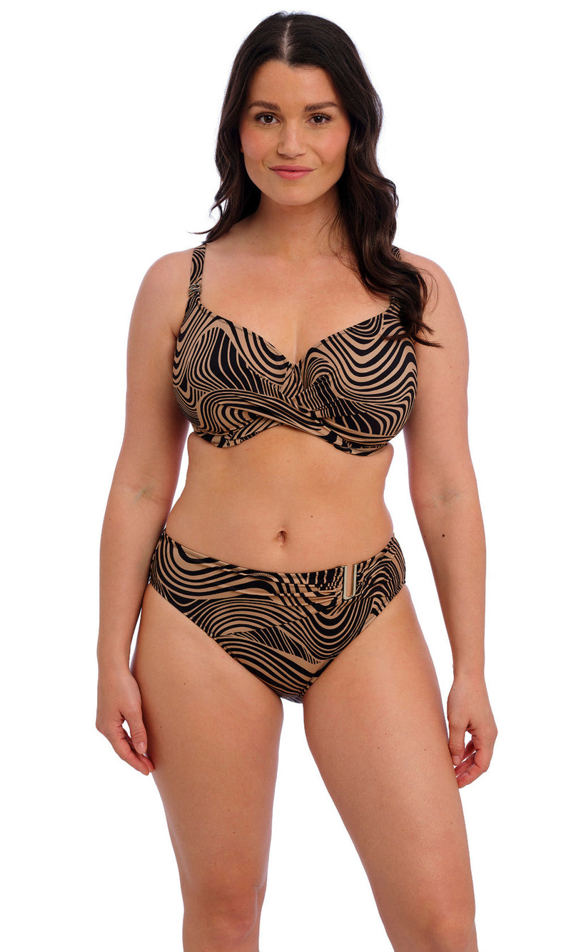 Pemba Island Mocha UW Full Cup Bikini Top, Special Order D Cup to H Cup