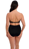 Pemba Island Mocha High Waist Bikini Brief, Special Order S - 2XL