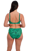 Punta Mita Emerald UW Gathered Full Cup Bikini Top, Special Order D Cup to H Cup