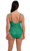 Punta Mita Emerald UW Plunge Swimsuit, Special Order D Cup to G Cup