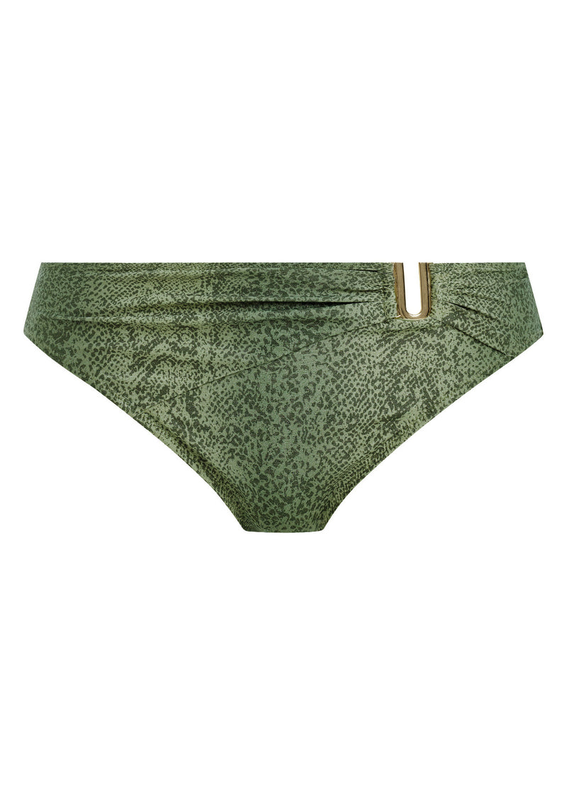 Maya Bay Peridot Mid Rise Bikini Brief, Special Order XS - 2XL