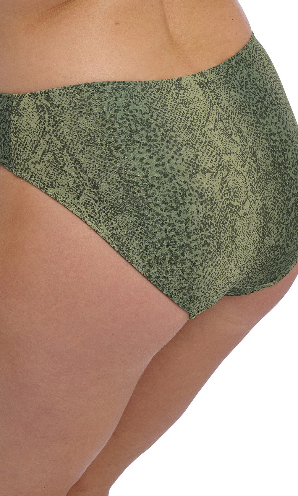 Maya Bay Peridot Mid Rise Bikini Brief, Special Order XS - 2XL
