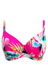 Carabelita Peony UW Gathered Full Cup Bikini Top, Special Order D Cup to J Cup