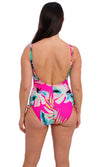 Carabelita Peony UW V-neck Swimsuit With Adjustable Leg, Special Order D Cup to J Cup