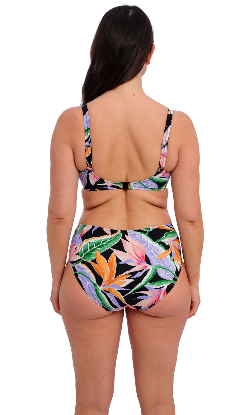 Mykonos Cove Black UW Full Cup Bikini Top, Special Order D Cup to H Cup