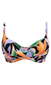 Mykonos Cove Black UW Full Cup Bikini Top, Special Order D Cup to H Cup