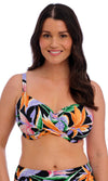 Mykonos Cove Black UW Full Cup Bikini Top, Special Order D Cup to H Cup