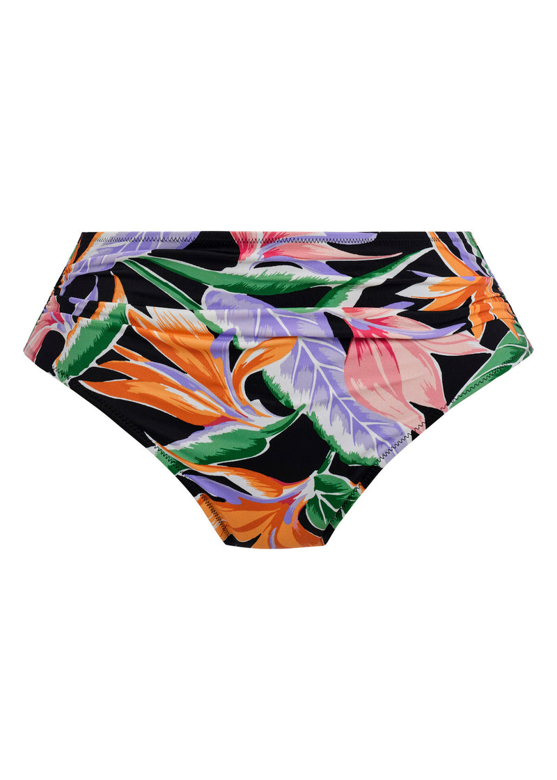 Mykonos Cove Black Full Bikini Brief, Special Order S - 2XL