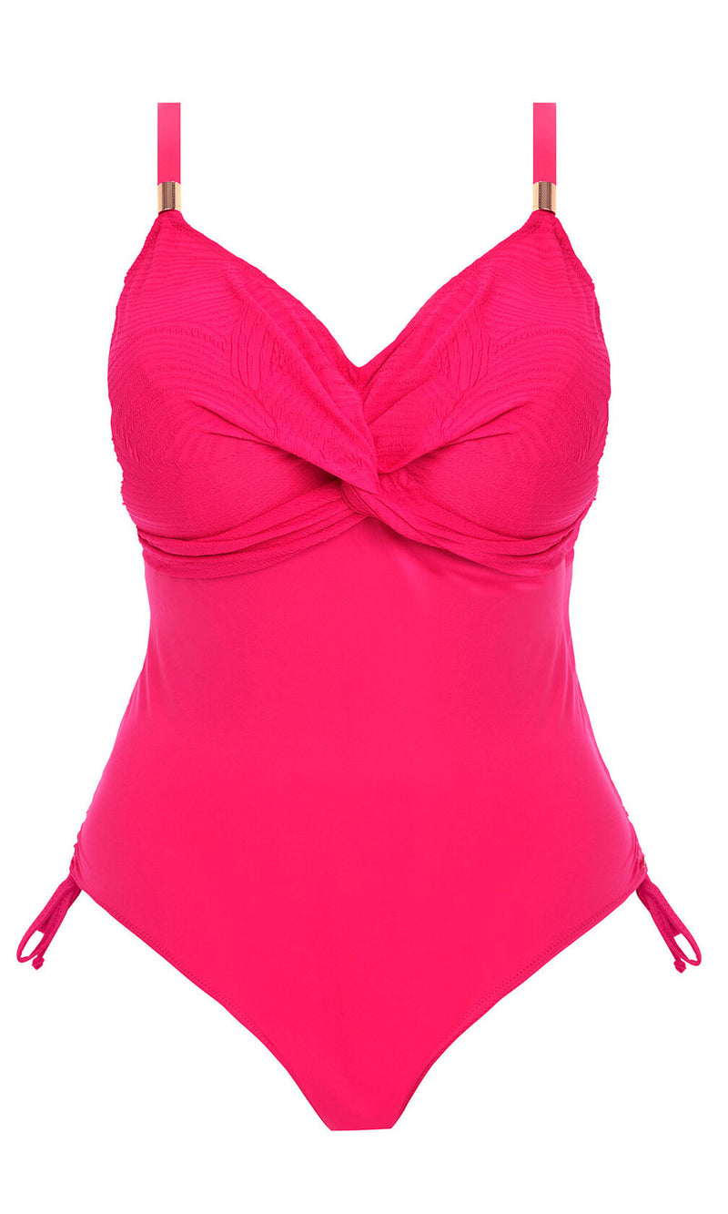 Ottawa Freesia UW Twist Front Swimsuit With Adjustable Leg, Special Order D Cup to GG Cup