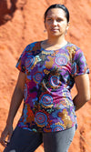 Aboriginal Art Fashion Top Celebration