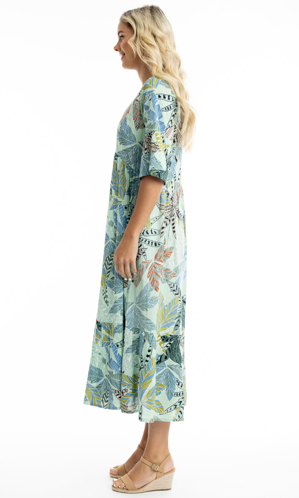 Cotton Dress Peak Maxi Fitzroy