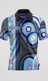 NAIDOC 2025 Aboriginal Art Unisex Polo Future Dreaming