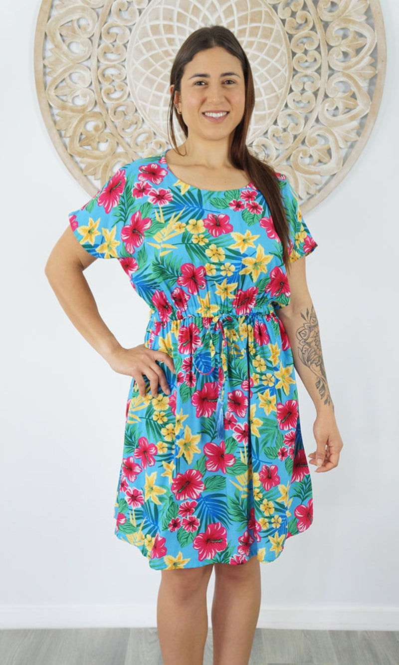 Rayon Dress Getaway Magnolia, More Colours