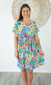 Rayon Dress Getaway Magnolia, More Colours