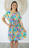 Rayon Dress Getaway Magnolia, More Colours