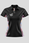 NAIDOC 2024 Aboriginal Art Ladies Fitted Bamboo Polo Guiding Light