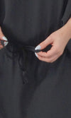 Rayon Dress Harbour Plain Black