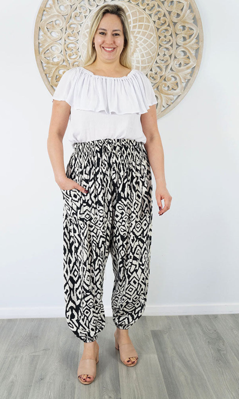 Rayon Pant Harem Asmat