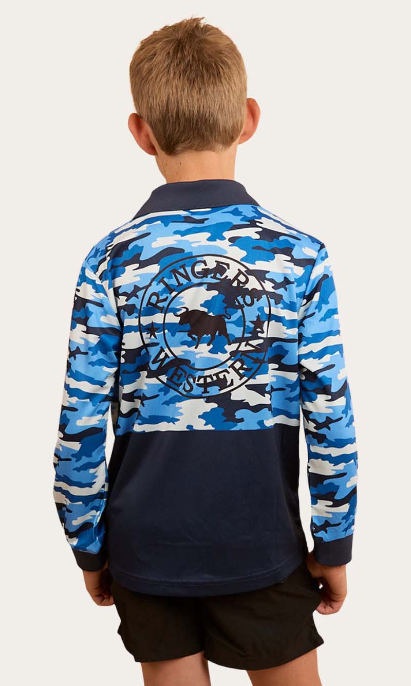 Kids Halls Creek Fishing Jersey, More Colours