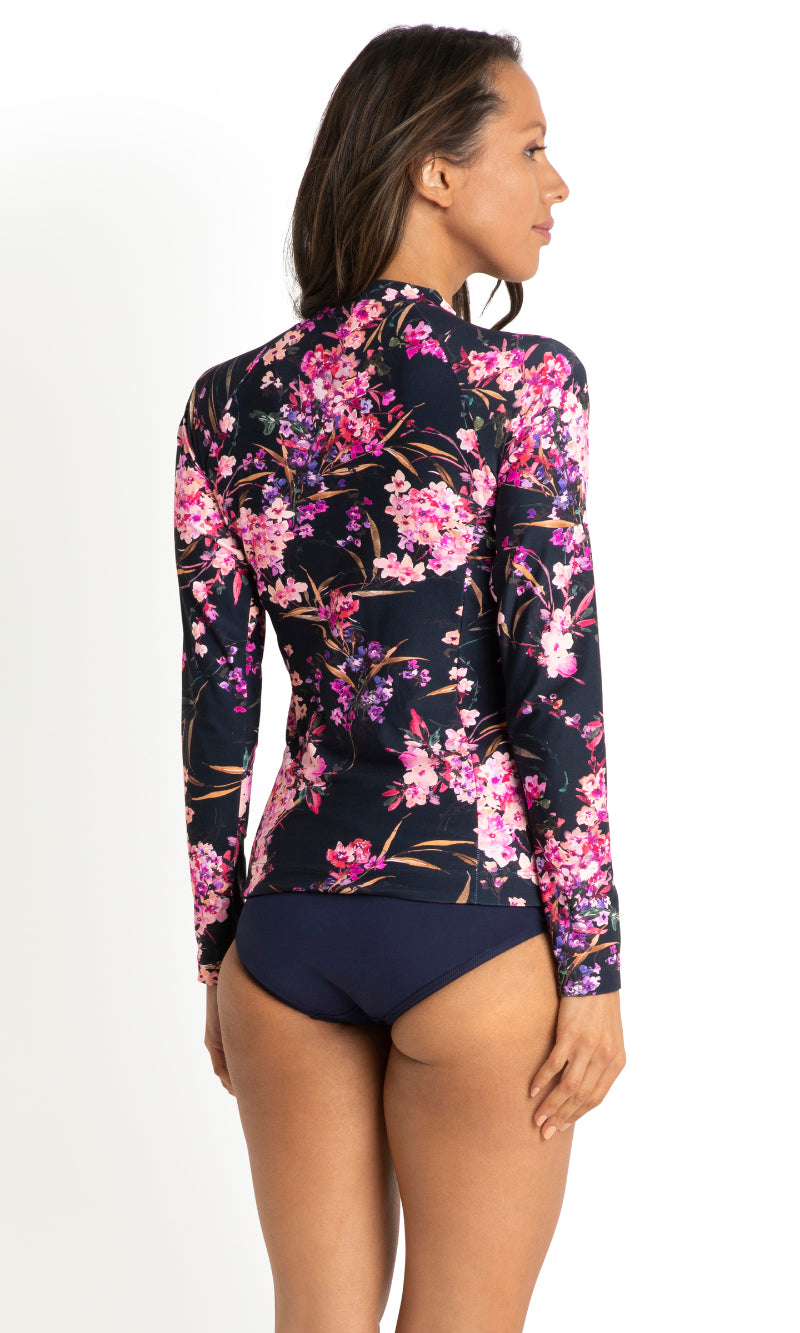 Flora Zip Front Rash Vest, More Colours