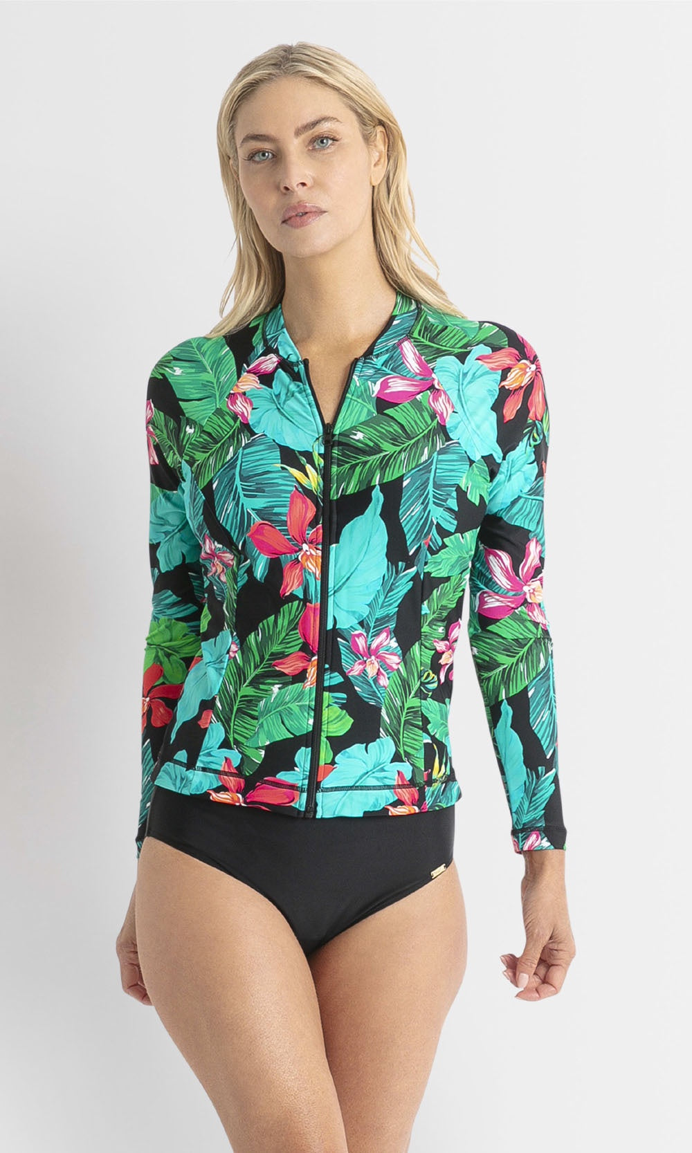 Jantzen Select Long Sleeve Mash Rashie