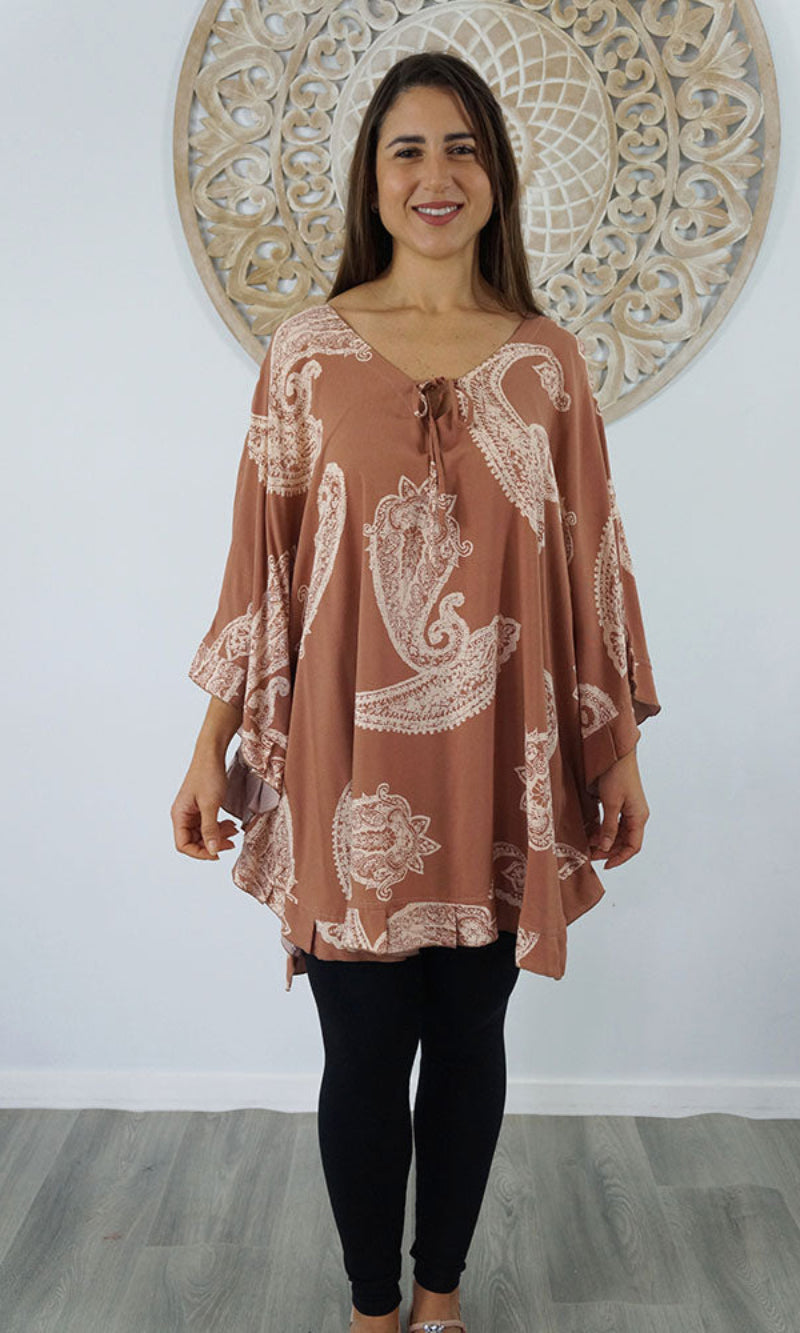Rayon Top Jasmine Tree of Life, More Colours