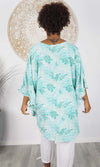 Rayon Top Jasmine Tropical Leaves, More Colours