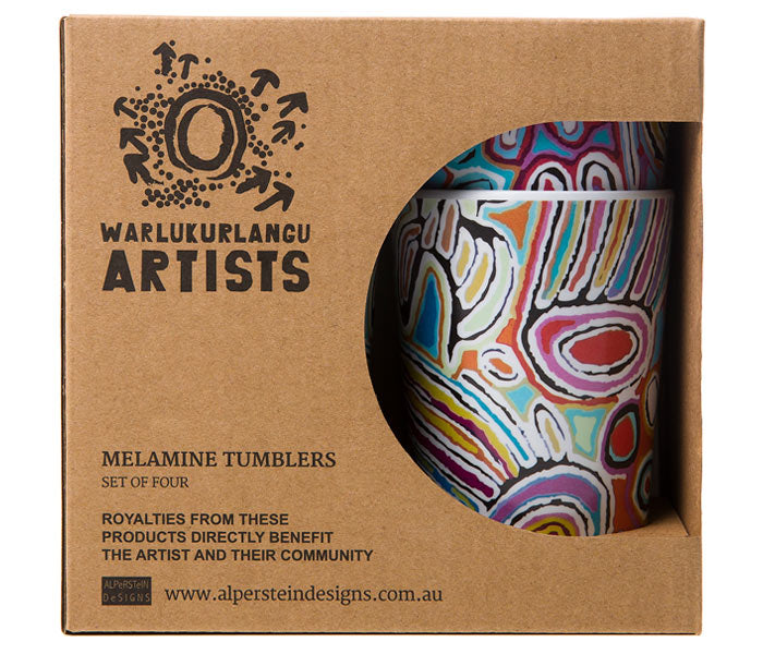 Aboriginal Art Melamine Tumblers Judy Watson