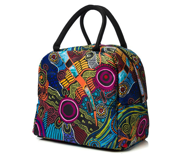 Aboriginal Art Lunch Tote Justin Butler